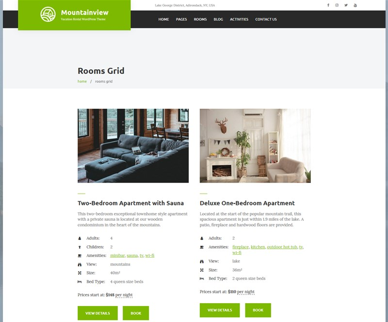 screenshot of MotoPress Hotel Booking